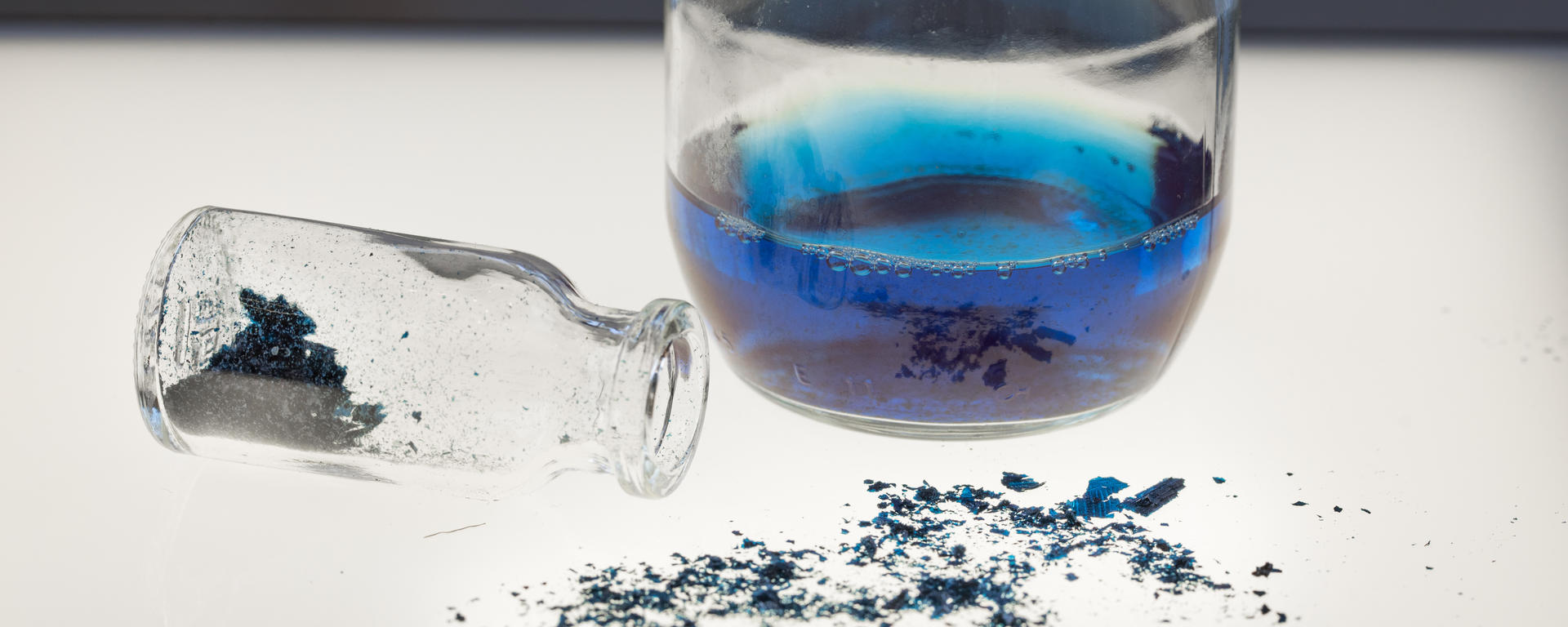 Phycocyanin, a natural source of blue dye, produced by Synergia Biotech's patented extraction process