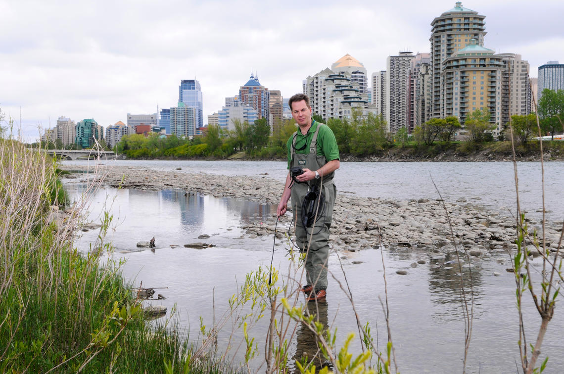 Lee Jackson studies water supplies for both small, rural communities and larger centres. 