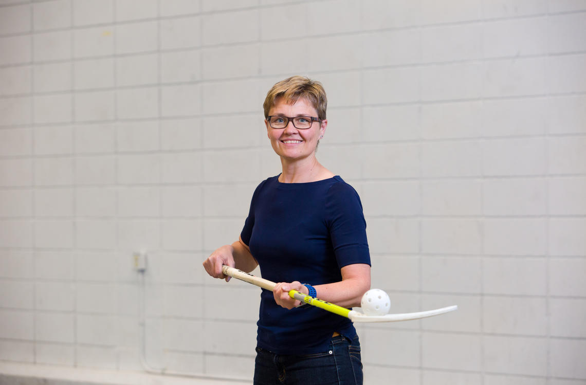 Since moving to Canada to take a position at the University of Calgary, Kati Pasanen has been studying injury interventions for high school basketball players.