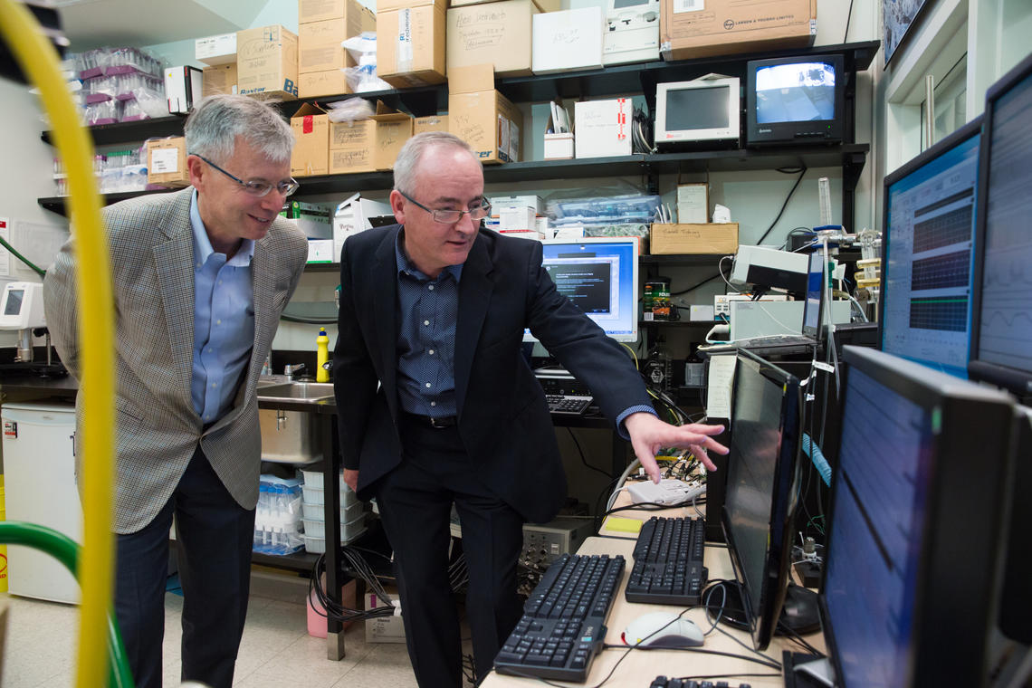 Marc Poulin and Richard Wilson received an NSERC CREATE grant for a neurotechnology training program