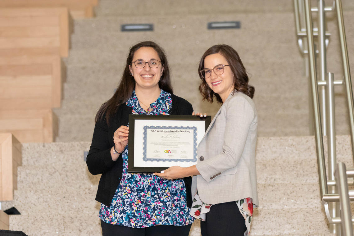 Graduate students and supporters recognized for excellence at GSA's ...