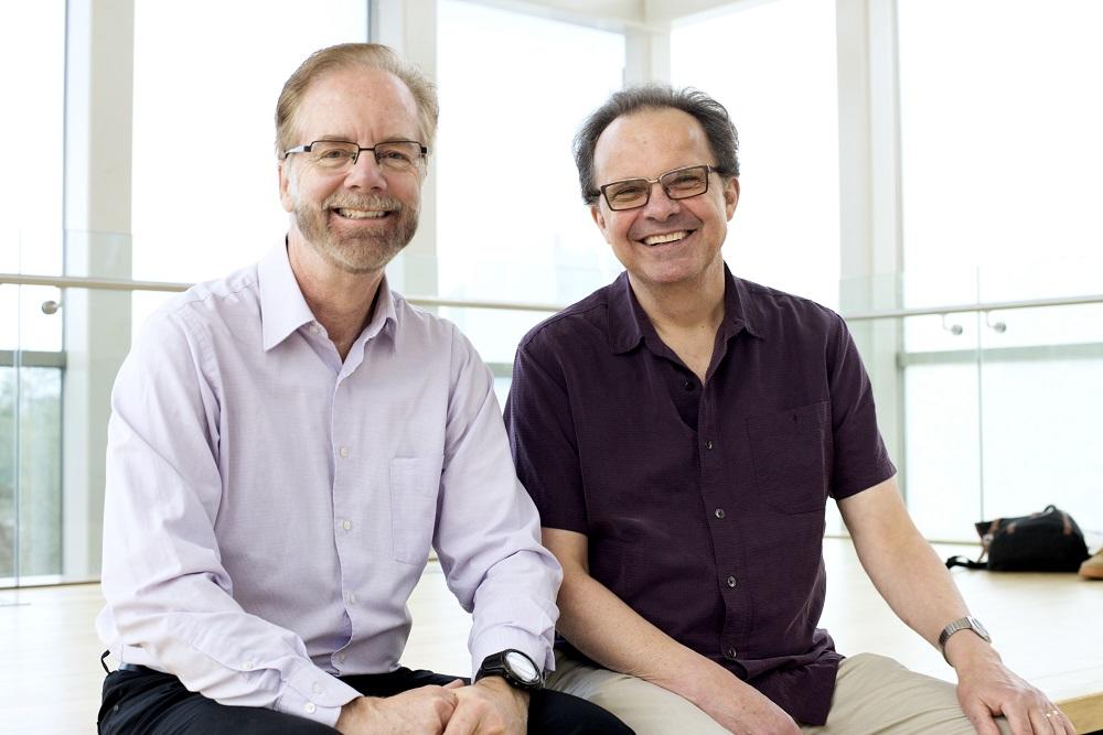 Jeff Dunn, a professor in the Department of Radiology at the University of Calgary, left, and Dennis Cahill, will present Improvisation: Enhancing Experiential Learning, one of two keynotes at the 2019 Conference for Post-Secondary Learning and Teaching.