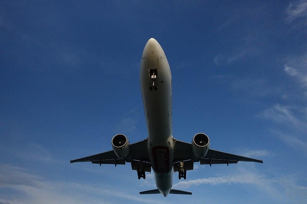 Plane takeoff