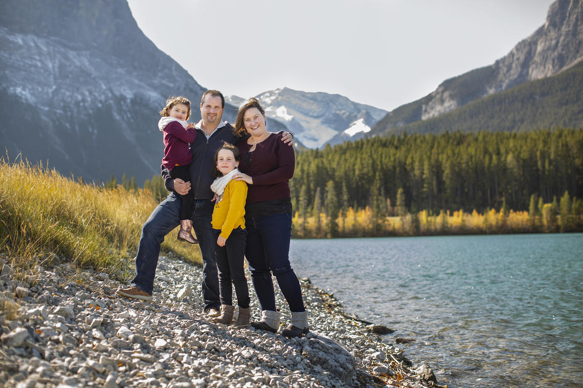 Tricia Stadnyk and family enjoy the outdoors.