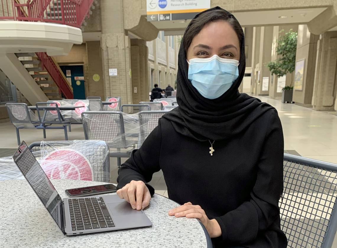 Nabila Bahrami first-year medical student
