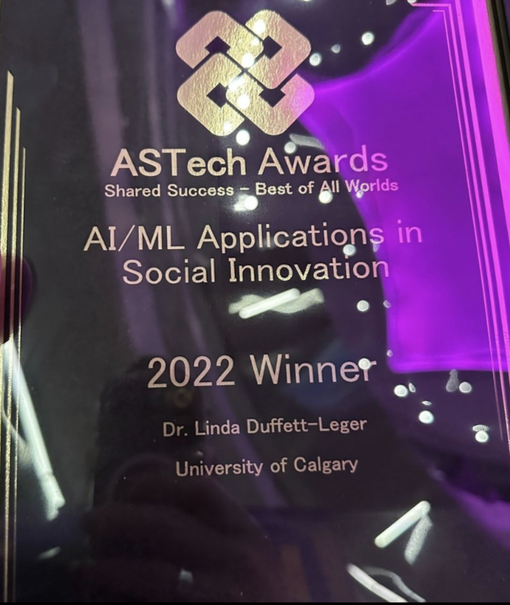 2022 ASTech Award Linda Duffet Leger