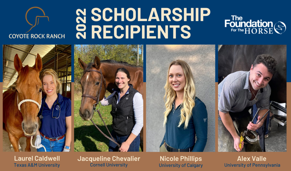 UCVM’s Nicole Phillips (Class of 2023) is the first Canadian recipient of the Coyote Rock Ranch Scholarship 