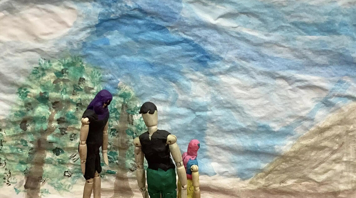 A still image of one of the stop motion videos to be included in the event