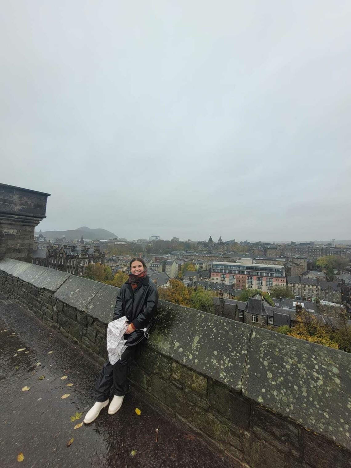 Me by the Edinburgh Castle