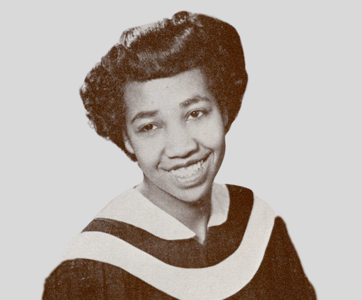 Violet King’s University of Alberta Yearbook Photo in 1952