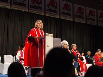 President Elizabeth Cannon invites students to make the most of their time at the University of Calgary.