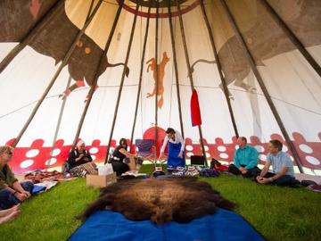 UCalgary’s Indigenous Strategy — ii’ taa’ poh’ to’ p, a Blackfoot name meaning “a place to rejuvenate and re-energize during a journey” — provided an opportunity in 2018 for the university to take an important and meaningful step on the path towards reconciliation to reset, revisit, and revitalize its relationship with Indigenous communities throughout the region