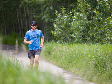 Ian MacNairn, ultra-runner and Cumming School of Medicine PhD student