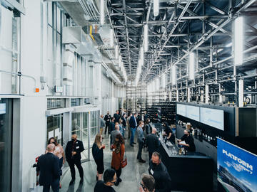 Platform Innovation Centre Entrance and Cafe