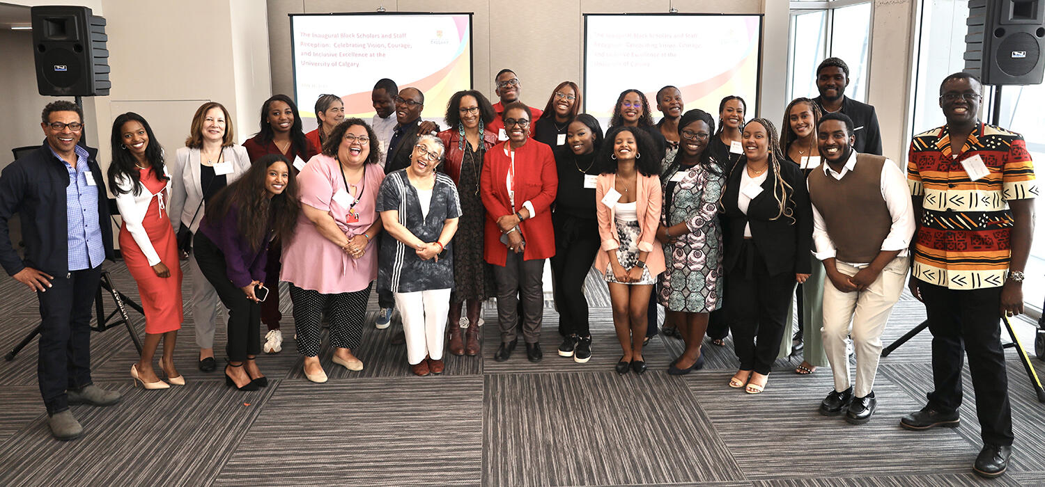 Inaugural Black Scholars Reception at UCalgary celebrates vision, courage and inclusive excellence