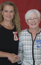 Sandra Reilly and Governor General of Canada