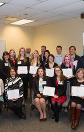 Each year, awards are given out for the co-operative education and internship programs recognizing top students and employers who provide valuable workplace experience. The 2015 award winners were recognized at a presentation on Feb. 4.