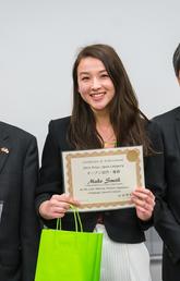 Mako Smith wins 2018 Alberta Japanese Speech Contest