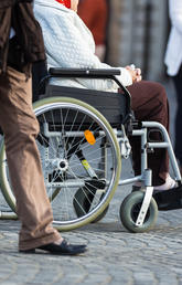 Person in wheelchair 
