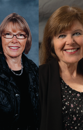 Order of Canada recipients Dr. Judy Birdsell and Dr. Lynn McIntyre 