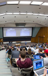 Students lecture