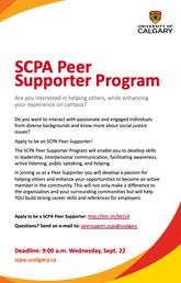 SCPA Peer Supporter Program