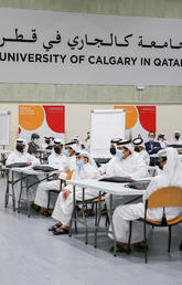 University of Calgary in Qatar holds introductory school visits in collaboration with Ministry of Education and Higher Education
