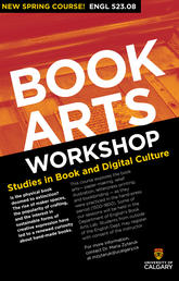 New Spring Course in the Book Arts Lab