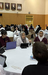 UCalgary in Qatar students participate in interprofessional education activities at Qatar University