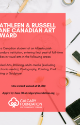 Kathleen & Russell Lane Canadian Art Award 