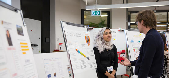 Faculty of Arts students reveal diverse skills at reverse career fair 