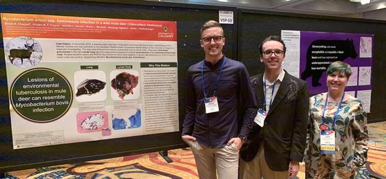 UCVM DVM students present research at American pathologist annual meeting