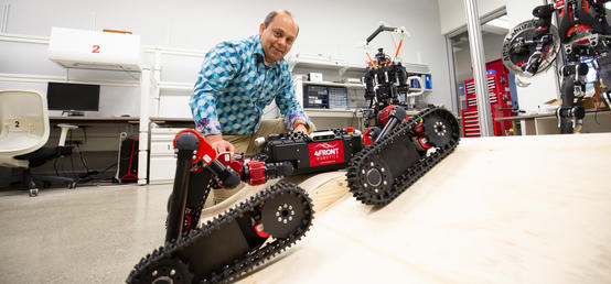 Rescue robots go where people can’t