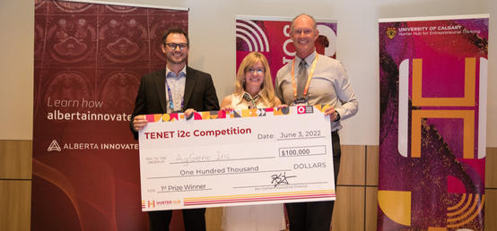 UCalgary venture that improves protein content in plant tissues emerges as $100K winner in TENET i2c