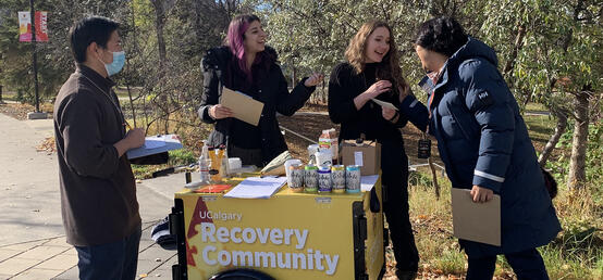 UCalgary Recovery Community: Finding addiction-recovery support and community on campus