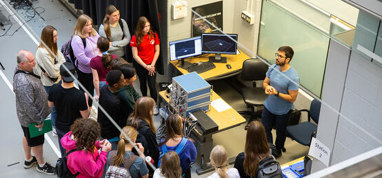 High school students get insight into future careers at Human Performance Lab open house
