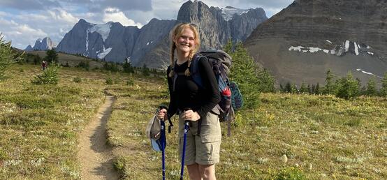 Undergrad utilizes nursing skills in the backcountry on adaptive wilderness adventure 