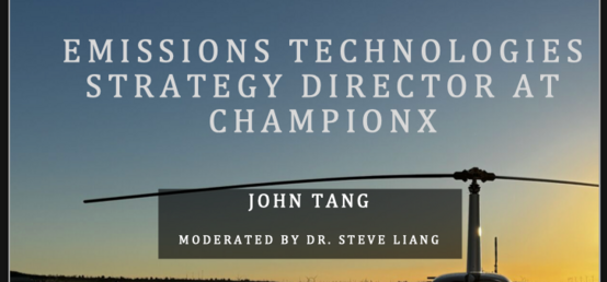 John Tang, Strategy Director of Emissions Technologies at ChampionX