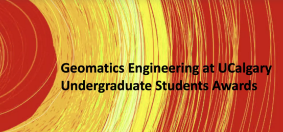 Geomatics undergraduate students' awards for 2023-24
