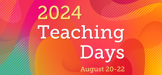 Teaching Days is back for 2024